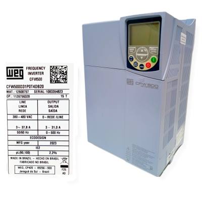 Inversor Freq Trif 380V, 15KW, 20 CV, 31A CFW500D31P0T4DB20 12608757 *