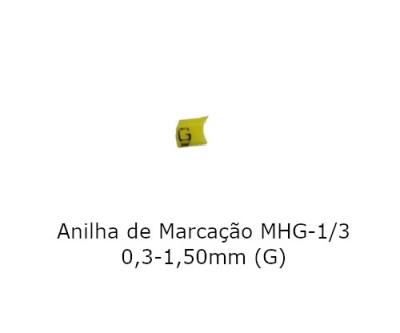 Anilha de Marcacao MHG-1/3 0,3-1,50 mm ( G )*
