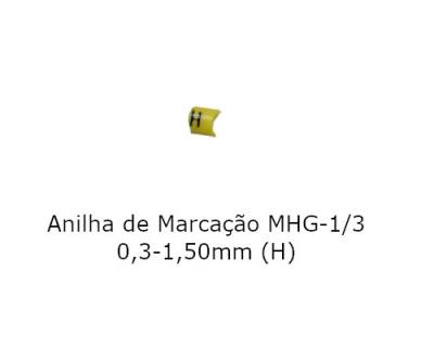 Anilha de Marcacao MHG-1/3 0,3-1,50 mm ( H )*