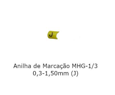 Anilha de Marcacao MHG-1/3 0,3-1,50 mm ( J )*