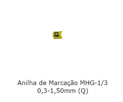 Anilha de Marcacao MHG-1/3 0,3-1,50 mm ( Q )*