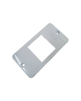 Espelho Cond .3/4" PVC 2 Teclas Branco 96*