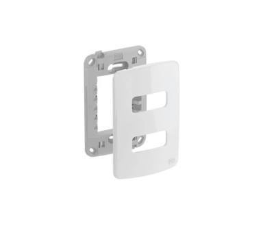 Modulo Espelho 2 Teclas 4x2 C/ Bastidor BC Compose 13295537*