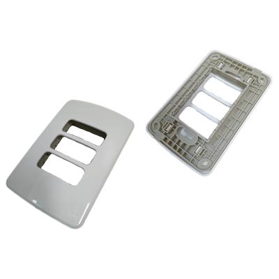 Modulo Espelho 3 Teclas 4x2 C/ Bastidor BC Compose 13295558*