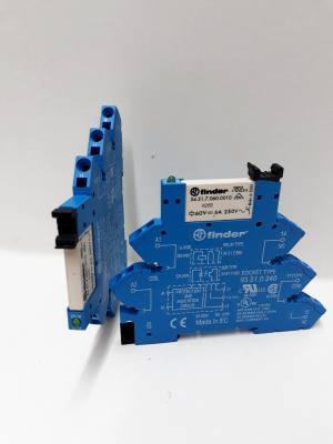 Interface 1 Reversivel, .6 A 240 VAC (Slin Mola) 386102400060 *