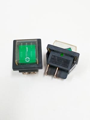 Chave L-D Bipolar 16A 24V Verde Capa Silicone RS-201-1C-G-24V*