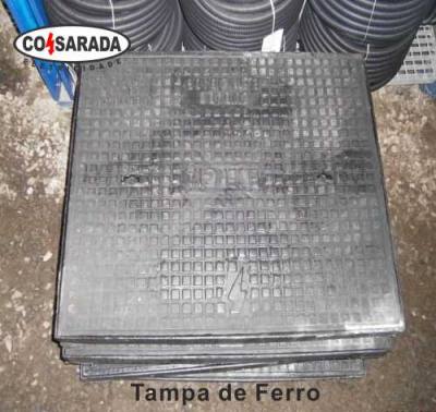 Tampa Ferro 90 x 70 cm 12,5 toneladas (Padrao Celesc)*