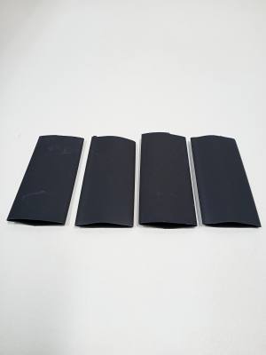 Termo Encolhivel 1" s/ Adesivo 25/12,5mm Preto W25PR*