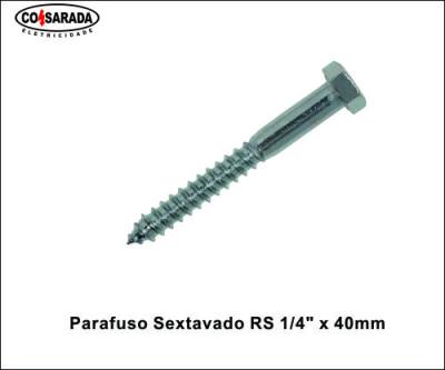 Parafuso Sext RS .....1/4" x 40 mm 28016101*