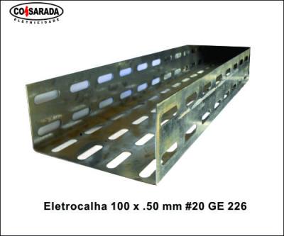 Eletrocalha 100 x .50 mm #20 PZ 226*