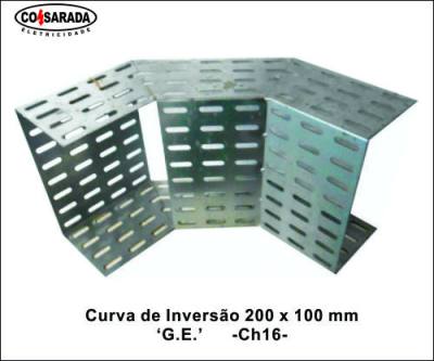 Curva Inversao 200 x 100 mm #16 G.F 24423