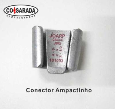 Conector Ampactinho 25 - 6 mm² CDCR III Vermelho 9499 *