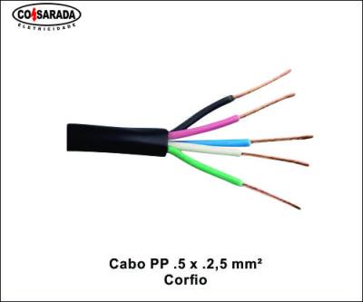 Cabo PP .5 x .2,5 mm² HEPR *