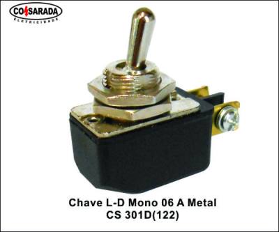 Chave L-D .Mono 06 A Metal CS 301D (122) *