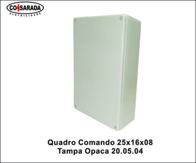 Quadro Comando .2516-08 Tampa Opaca 200504*