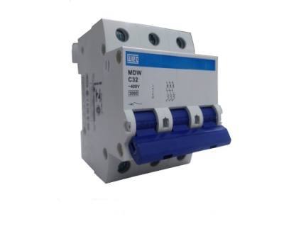 Disjuntor 3 x ..32 A .3 kA MDW-C32-3 (Weg) 10076441 *