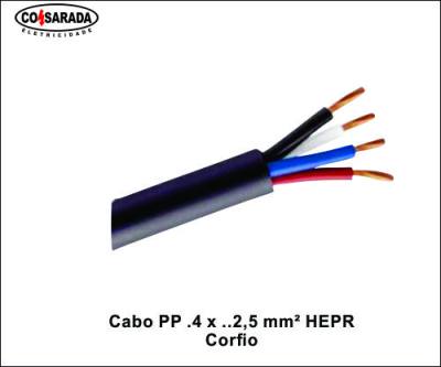 Cabo PP .4 x ..2,5 mm² HEPR*