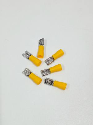 Terminal Femea 4,0 - 6,0 mm² Amarelo FE-0015*