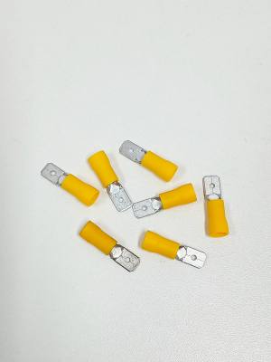 Terminal Macho 4,0/6,0 mm² Amarelo (6.3) 209 *