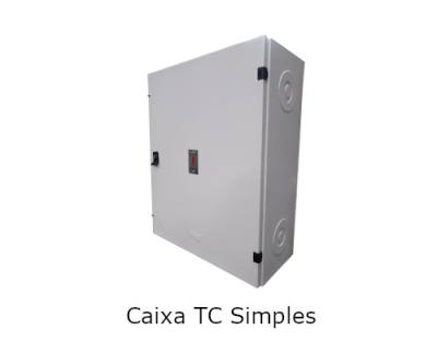 Caixa TC Pequena Aluminio *
