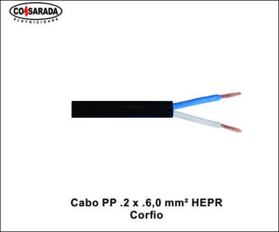 Cabo PP .2 x .6,0 mm² HEPR *