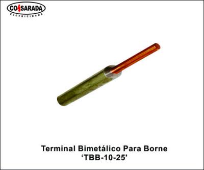 Terminal Bimetalico P/ Borne TBB-10-25 70130*