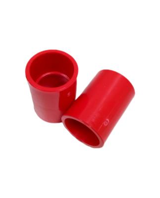 Luva .1/2" PVC Vermelha Encaixe 174*