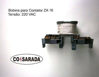 Bobina Contator ZA .16 - 220 V *