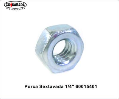Porca Sextavada .......1/4" *