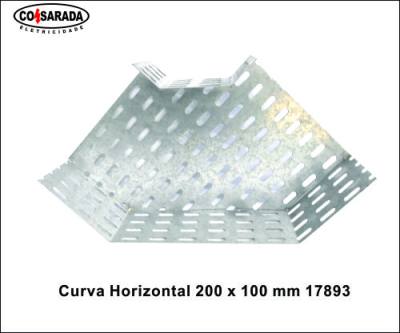Curva Horiz. 200 x 100 mm #20 PZ 17893*