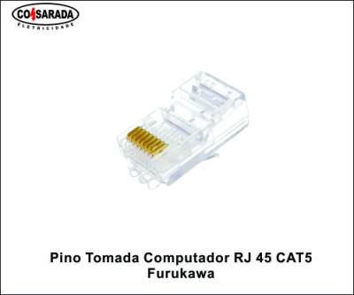 Pino Tomada Computador RJ 45 CAT5 *