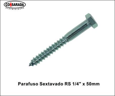 Parafuso Sext RS .....1/4" x 50 mm 28016301*