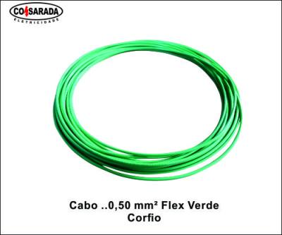 Cabo ..0,50 mm² Flex Verde 0103-VD*