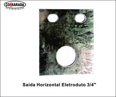 Saida Horizontal Eletroduto .3/4" PZ 114819*