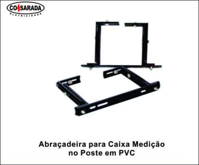 Abracadeira Caixa Medicao no Poste PVC 7083*