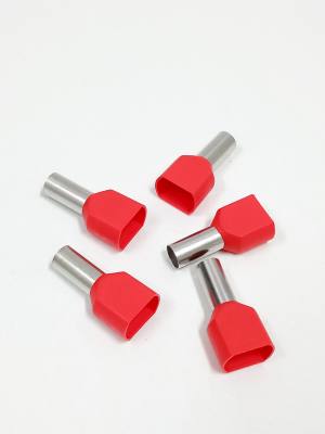 Terminal Tubular 10,0 mm² Duplo Vermelho (198) *