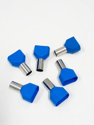 Terminal Tubular 16,0 mm² Duplo Azul 199*
