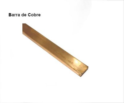 Barra de Cobre .269 A 3/4" x 1/4" CUBCO21 71*
