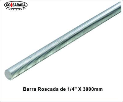 Barra Roscada .1/4" x 3.000 mm 23415101*