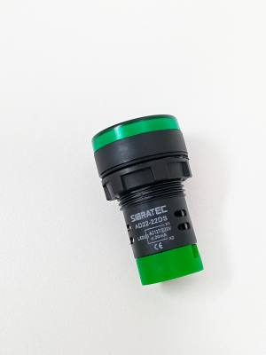 Sinaleiro .Verde LED 220V AD22-220V (9474) *