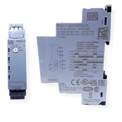 Rele Tempo ET 30 Seg 24-240VAC/VDC RTW17-G02U030SE05 13960132*