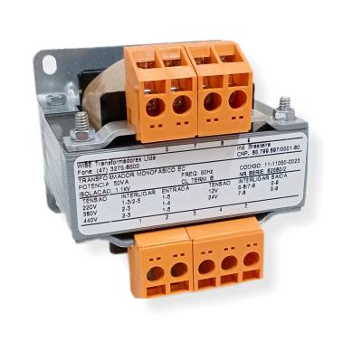 Transformador ..50VA/40W 220/380-440V S12/24V 60Hz Mono 11-11060-0023*