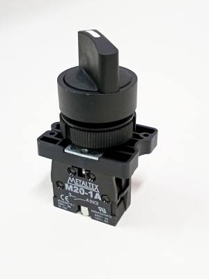 Chave Knob 2 Posicoes 1NA c/ Retencao P20SCR2-B-1A (I23291)*