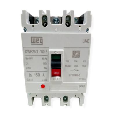 Disjuntor 3 x .150 A 20 kA DWP250L-150-3 Caixa Moldada 14256834*