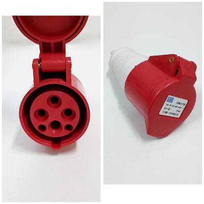 Tomada Movel 3 P + T .16 A Vermelho 6H IP44 CIWD-16P4H6E53 14684892*