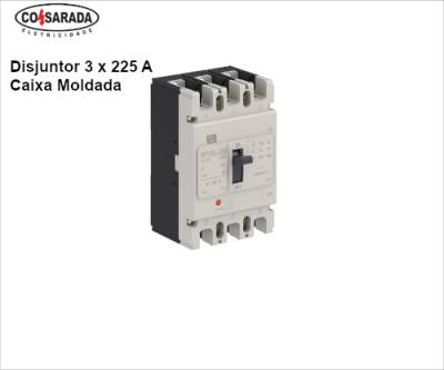 Disjuntor 3 x .225 A 20 kA DWP250L-225-3 Caixa Moldada 14256838*