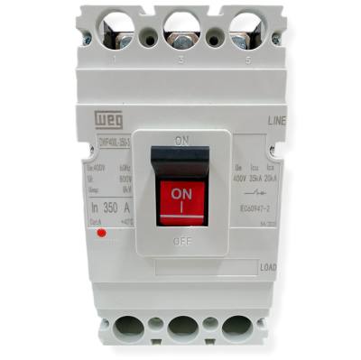 Disjuntor 3 x .350 A 35 kA DWP400L-350-3 Caixa Moldada 14256842*