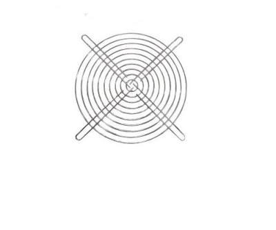 Grade p/ Ventilador 18 x 18 cm (8330) *