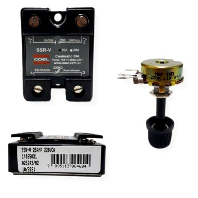 Rele Estado Solido Varip 25 A 220 V SSR-V*