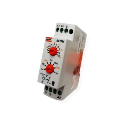 Rele Tempo Multi Escala Ret./ Pulso Energ. 94-220V/24VDC AEGMU *